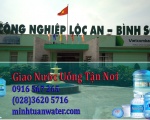 Giao Nước Uống KCN Lộc An Bình Sơn