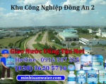 Giao Nước Uống Tận Nơi KCN Đồng An 2 TDM Bình Dương