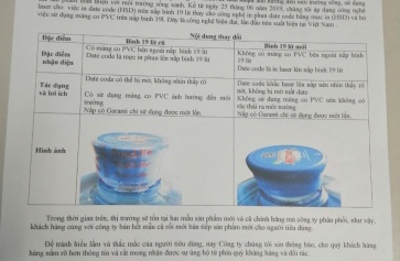 In Date Bằng Laser Và Bỏ Màng Co Cho Bình Ion Life 19 lít