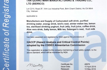 Cập Nhật Kết Quả Kiểm Nghiệm Nước Bidrico Mới Nhất 8/5/2018